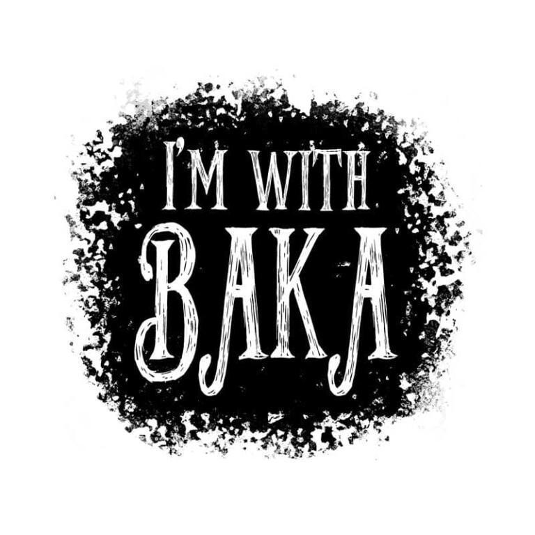 I'm with Baka – Tim Burton style - Design preview