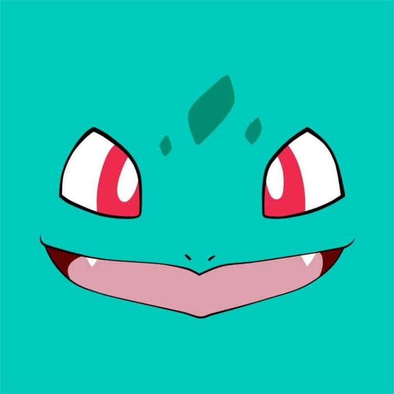 Bulbasaur face