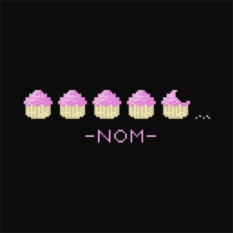 Nom nom muffin - Design preview