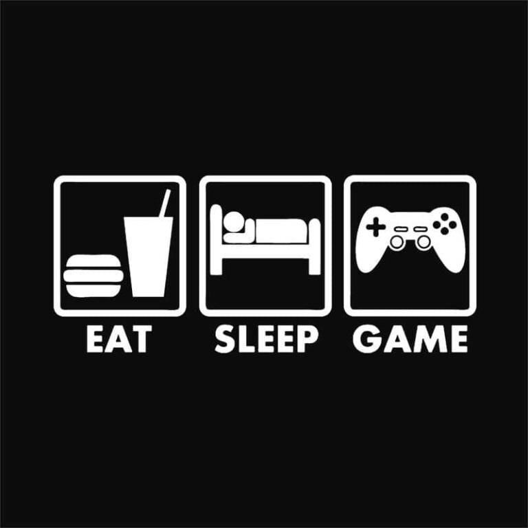Eat-Sleep-Game - Design preview