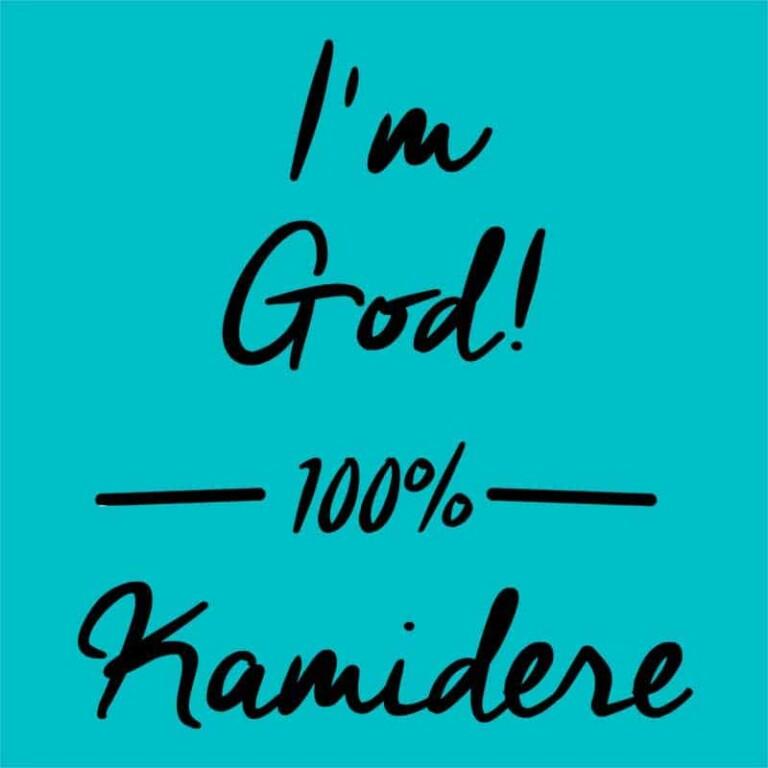 100% Kamidere - Design preview