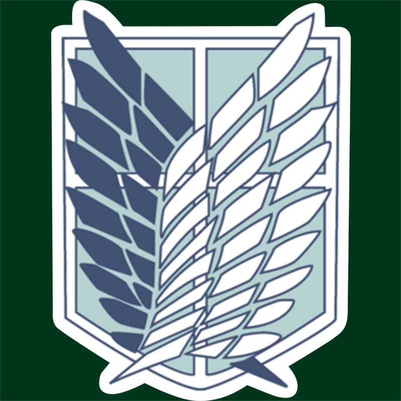 Scouting Legion logo Férfi Póló - Attack on Titan