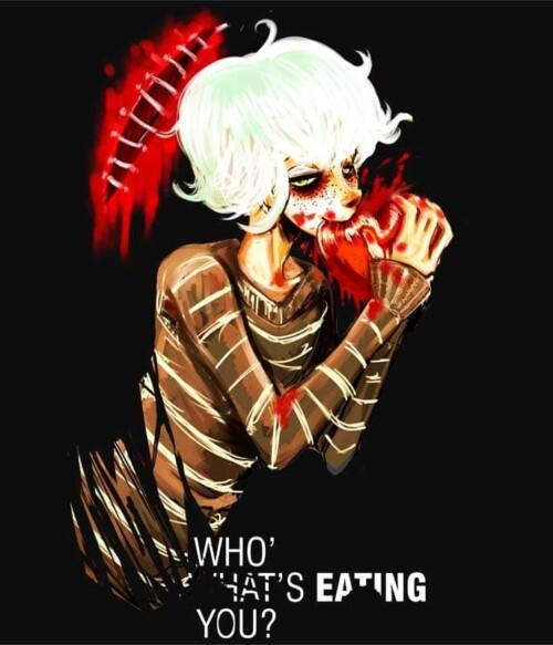What/Who's eating U? Póló - @Squro