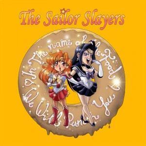 The Sailor Slayers - Férfi Testhezálló Póló