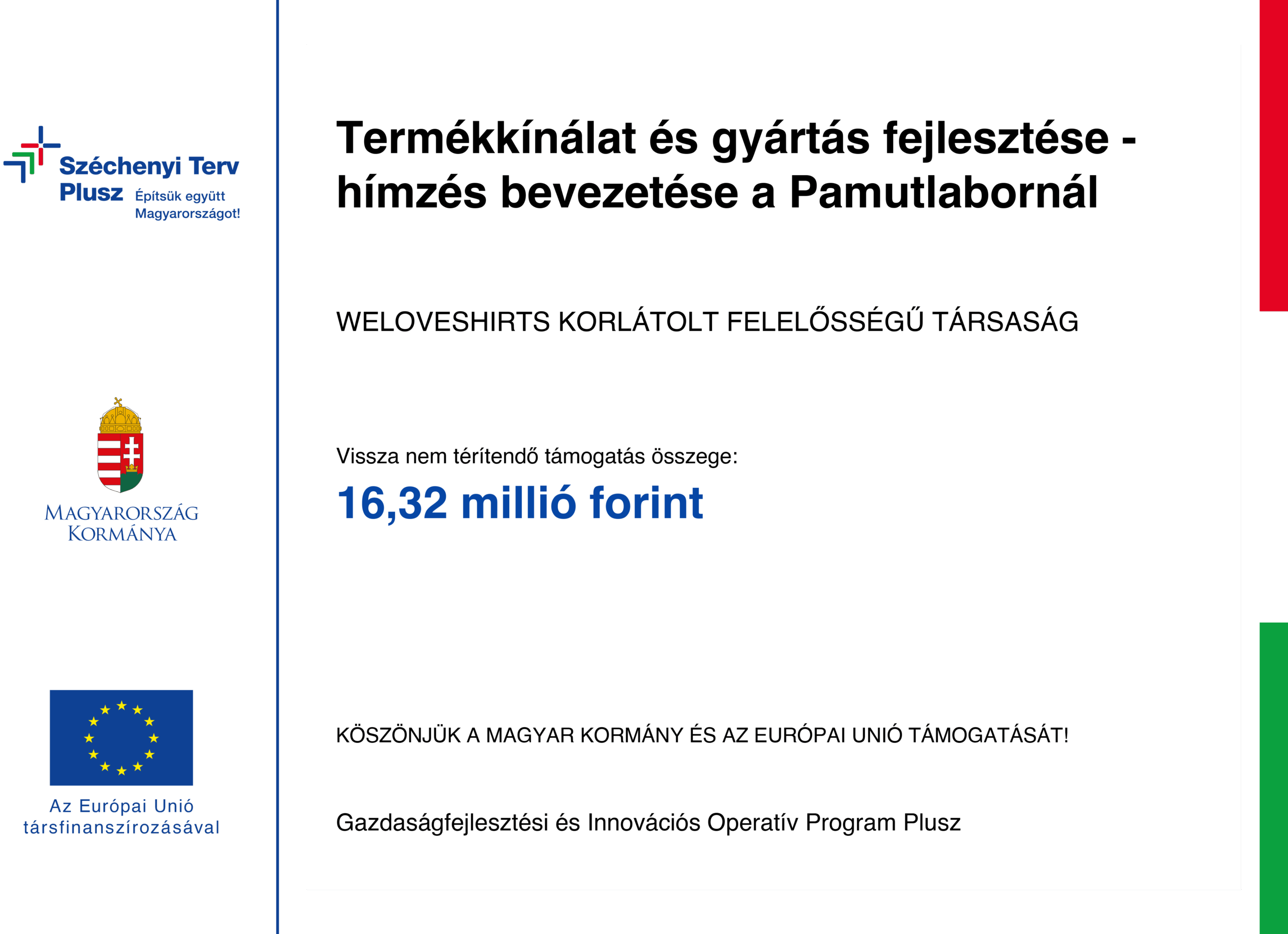 Pályázataink